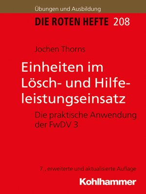 cover image of Einheiten im Lösch- und Hilfeleistungseinsatz